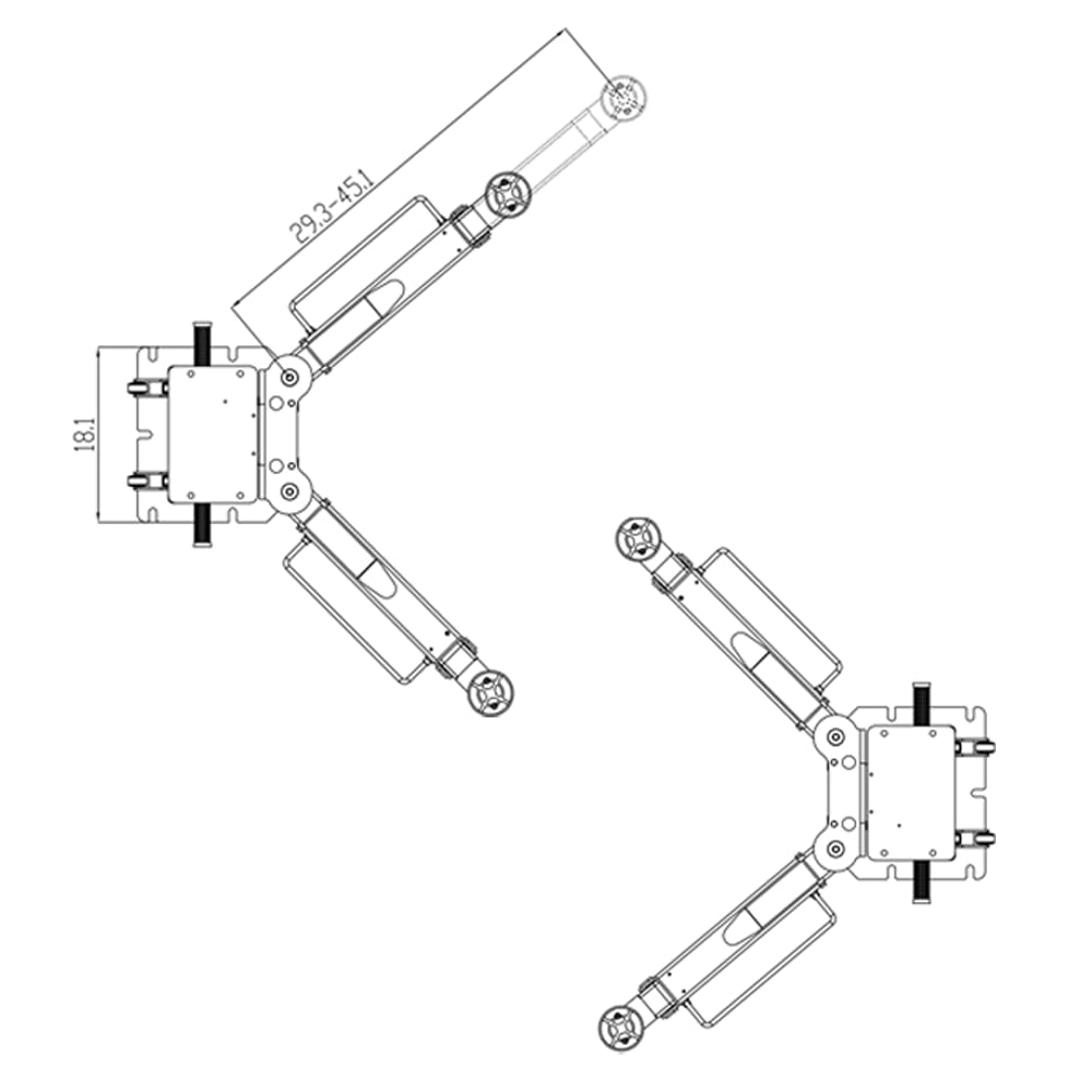 2 Post Car Lift 7000lbs, 8000lbs Tested Heavy Duty Hydraulic Auto Vehicle Truck Lift with 2+3 Adjustable Arm Design, Safety Lock and Rubber Door Protectors, for Garage and Workshop, 110V