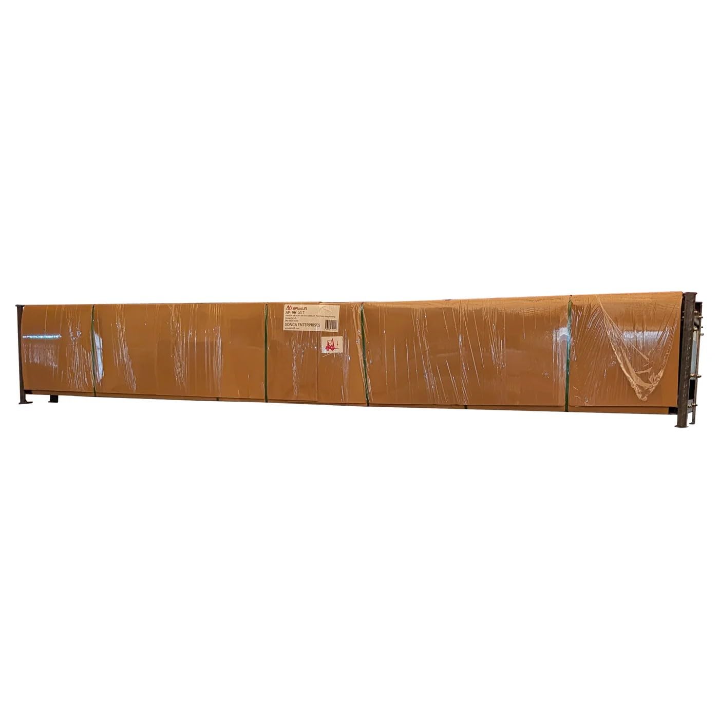 APlusLift Falcon AP-9H 9000LB 4-Post Portable Parking Storage Service Car Lift with Aluminum Ramp / 36 Months Part Replacement
