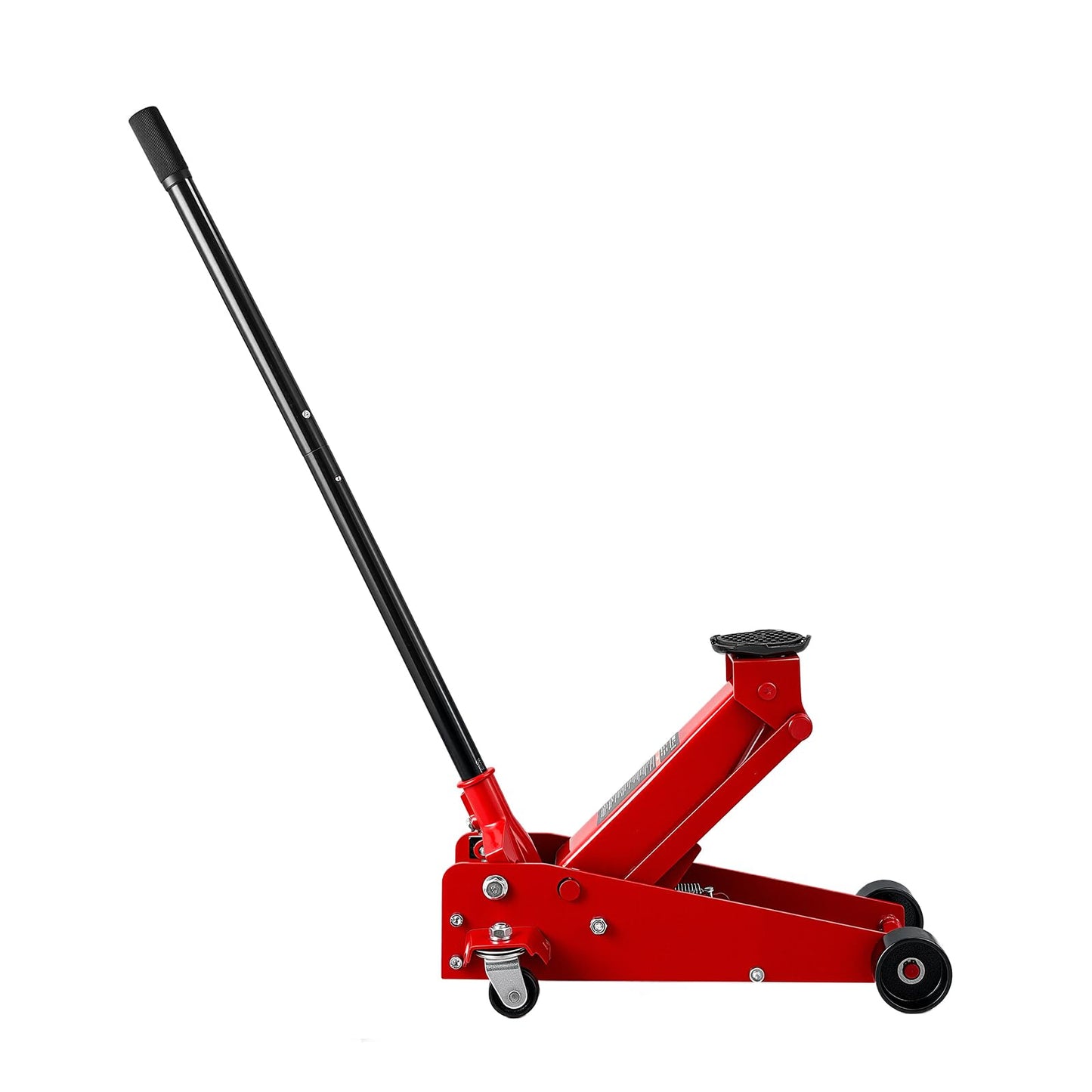 VEVOR 3 Ton Low Profile Floor Jack, Steel Racing Floor Jacks with Single Piston Quick Lift Pump, Hydraulic Trolley Car Jack for Sport Utility Vehicle, SUVs, Pickups, Lifting Range 5.1"-19.7"