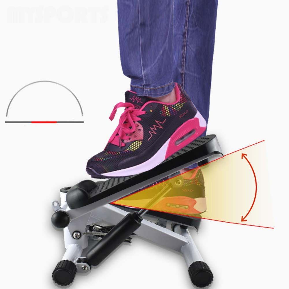 Stepper,Compact Twisting for Home Gym,Portable Step Machine Cardio Exercise Trainer,Mini Fitness Stair for Women and Man