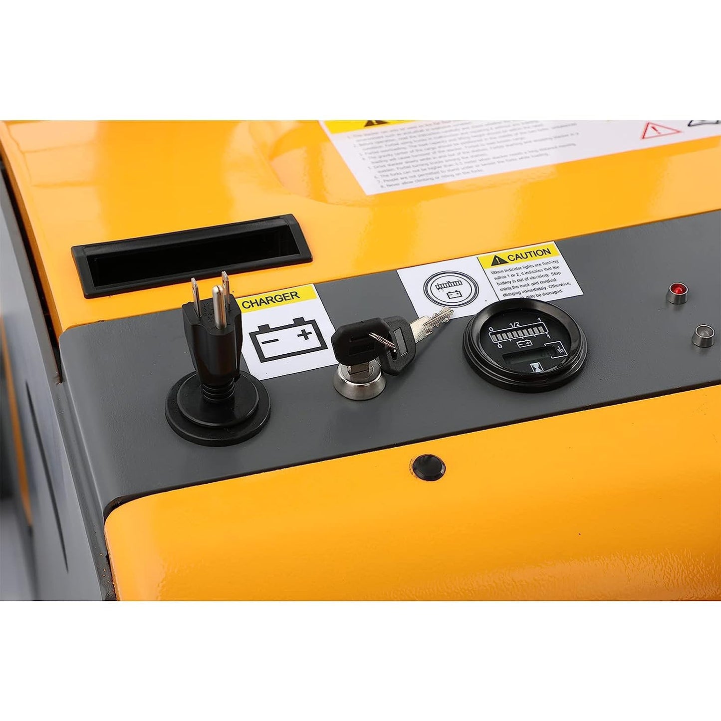 APOLLOLIFT 118" High Counterbalanced Electric Stacker 1200Lbs Capacity Material Lift