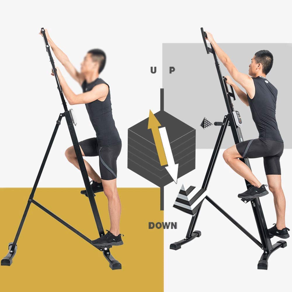 Stepper,Stepper-Vertical Climber Folding Exercise Climbing Machine, Exercise Equipment Climber for Home Gym, Stair Step