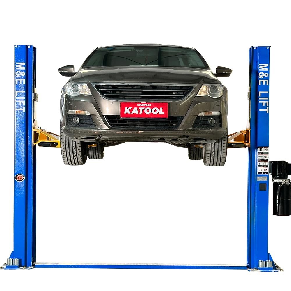 ME 10000lbs 2 Post Lift Car Lift Automotive Lift 2 Post Car Lift Hoist Equipment for Garage Shop Repair