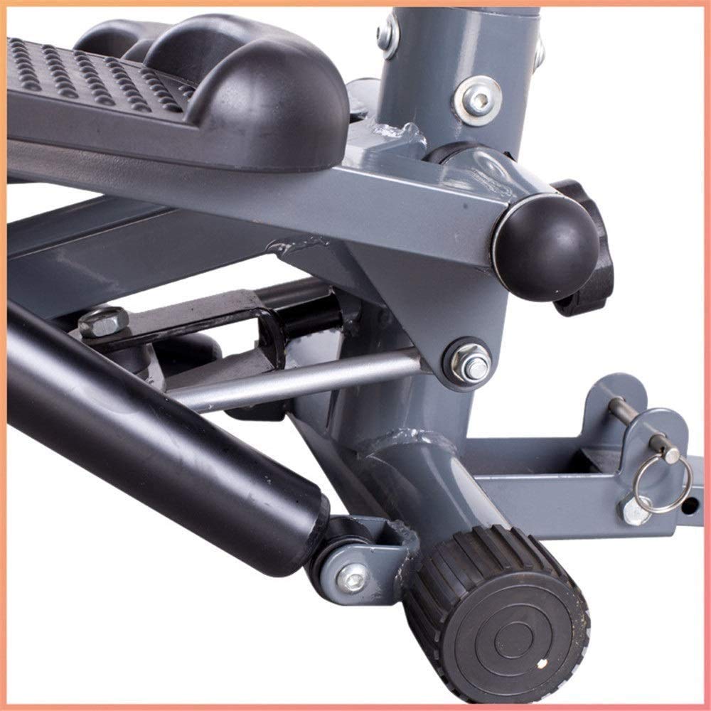 Stepper Stepping Machine Fitness Stepper Exercise Machine Training Machine Twisted Disk with Handle Indoor Fitness Stair Stepper Adjustable for Beginners and Advanced Users