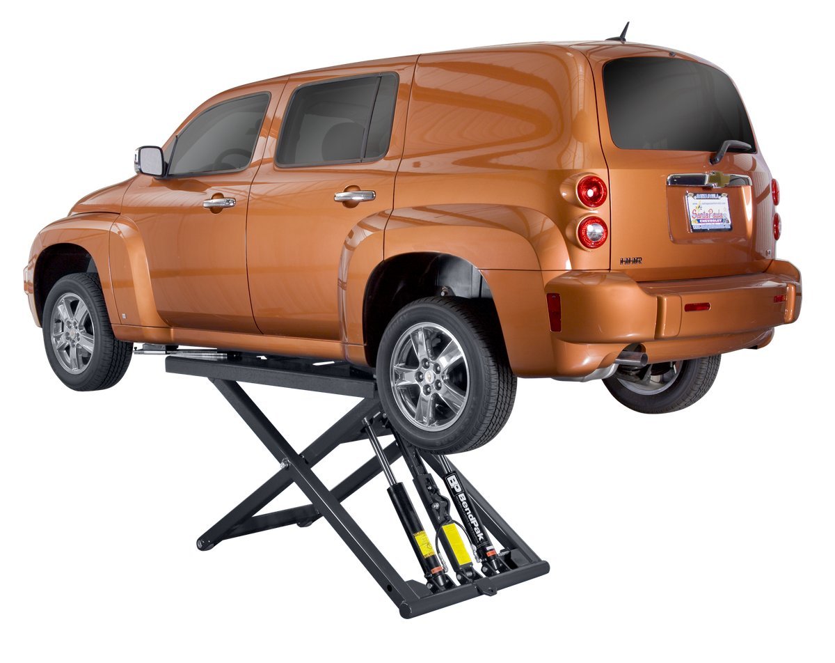 BendPak MD-6XP - 6000lb Capacity Portable Mid-Rise Scissors Car/Auto/Vehicle Lift Home/Shop/Garage/Mechanic