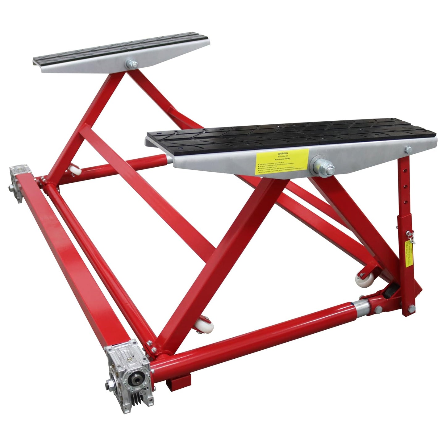 INTSUPERMAI Portable Tilting Lift/Car Lift 6613 LB/ 3000KG Car Auto Scissor Lift Dual Workbench Automotive Scissor Lift for Garages Repair Stores