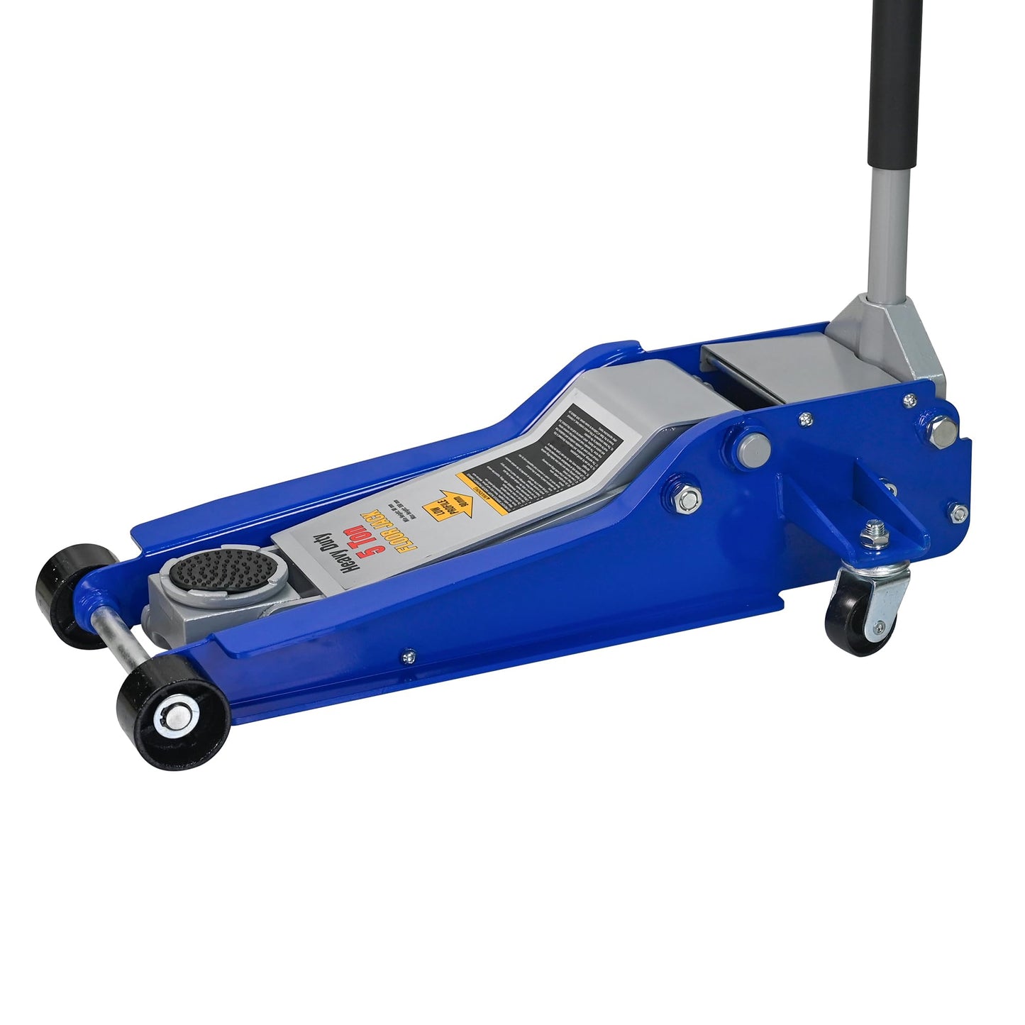 Floor Jack 5Ton/11000lbs.Dual Piston Fast Lifting Pump.Ultra Low Profile Floor Jack,Lifting Range 3.54"-21.65" .Heavy Duty Hydraulic Racing Car Jack for MVPs,SUVs and Trucks.Trolley Jack