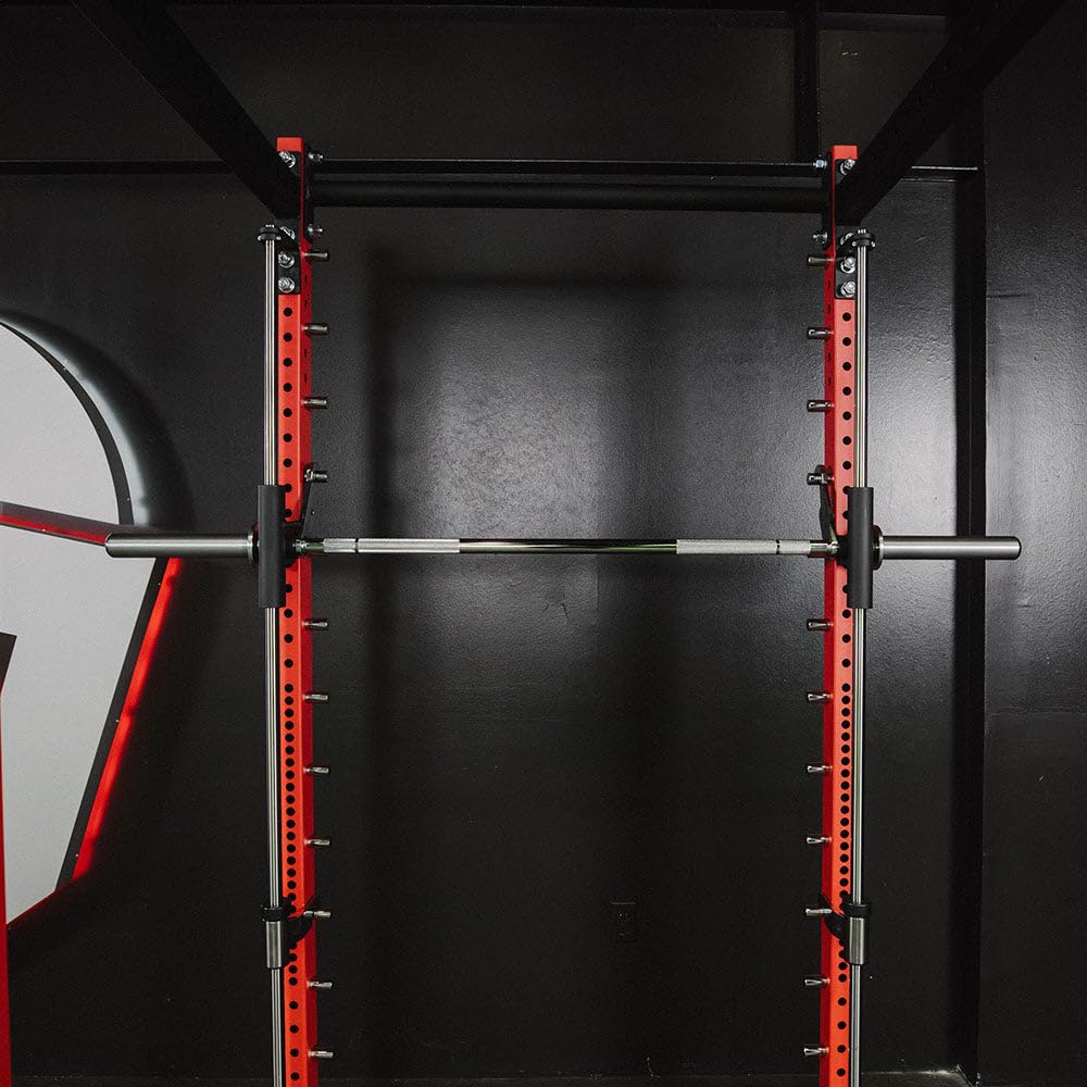 Titan Fitness T-3 Series 82" Smith Machine Power Rack Attachment, 500 LB Capacity, Comes with Smith Olympic Bar, Guide Rods, Safety Catches, Spotter Hooks