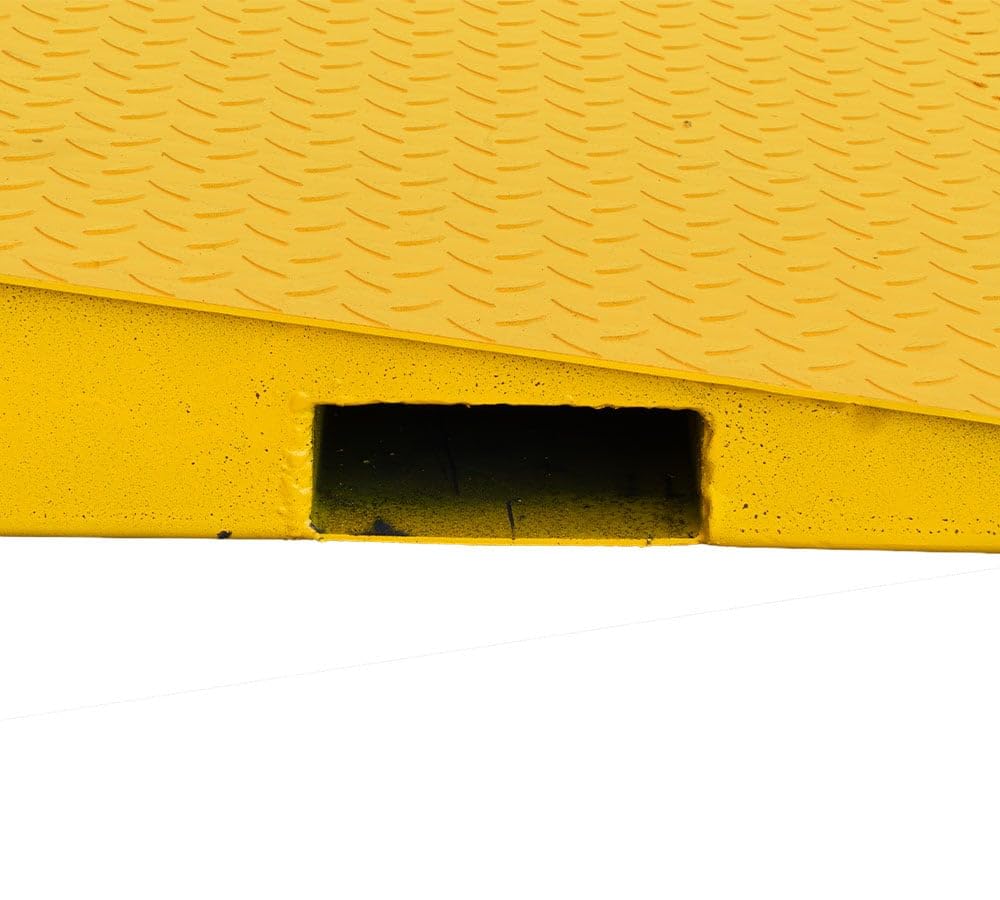 Mytee Products 68" x 86" HD Steel Shipping Container Loading Ramps, 14,000 Lbs Capacity