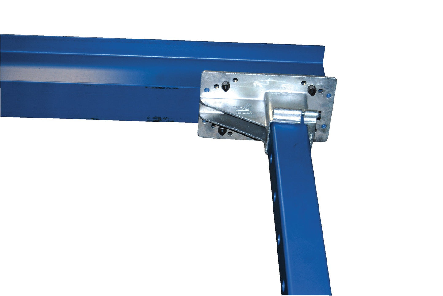 Vestil AHS-8-15-12 Steel Adjustable Height Gantry Crane with Phenolic Casters 15 Ft. x 12 Ft. 8000 Lb. Capacity Blue