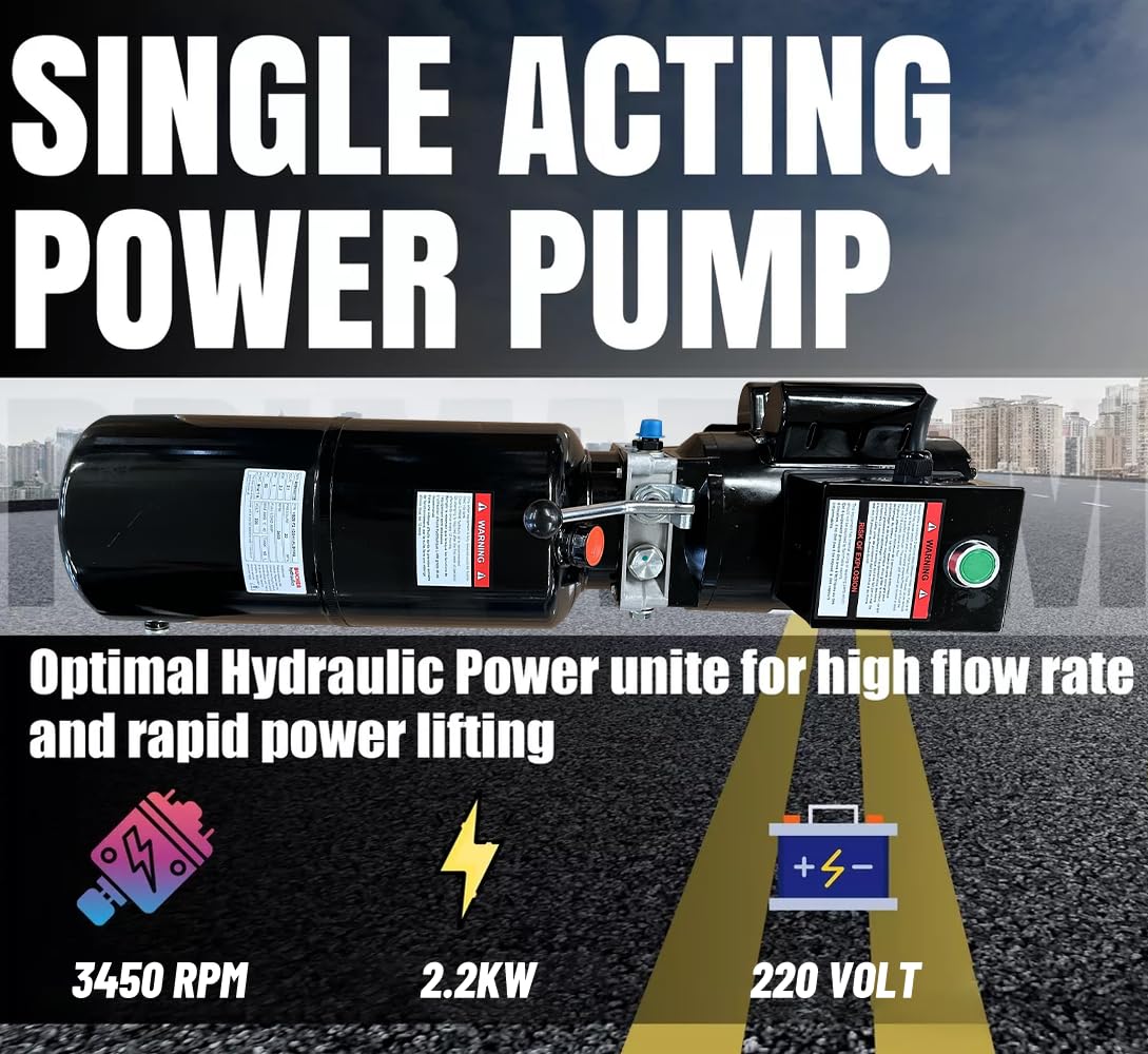 AUTOKATO KT-H100 2 Post Lift 220V Auto Car/Truck Hoist with 10000Lbs Lifting Capacity