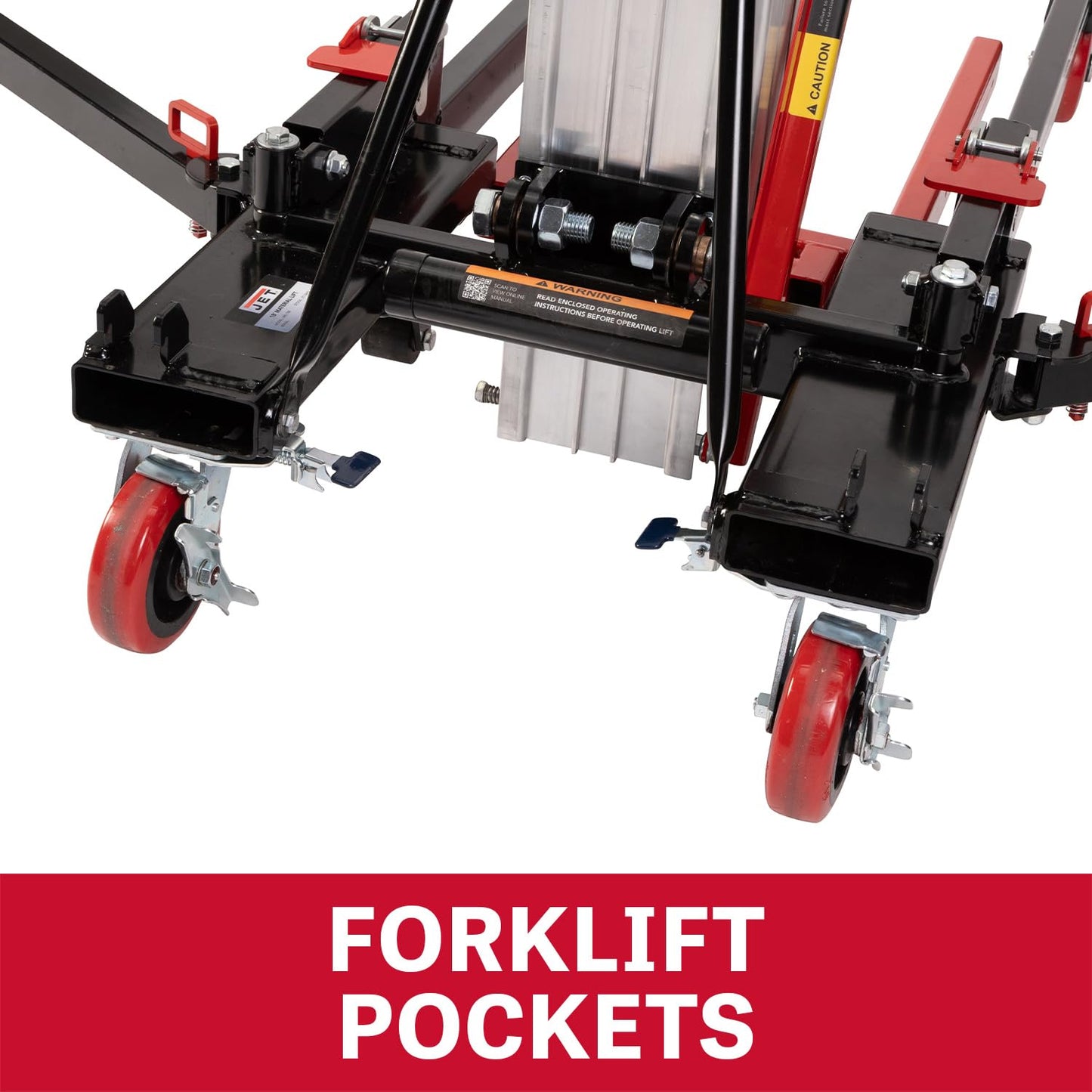 Jet Material Lift, 24 Ft. Lift Height, 650 Lbs. Capacity (JML-24X)