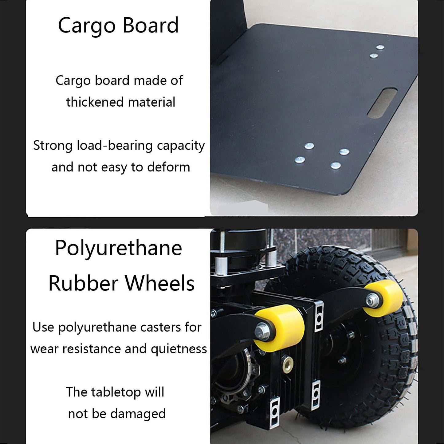 uhyOHF Electric Stair Climbing Hand Trucks Dolly Cart for Moving 400kg Capacity Heavy Duty Stair Climber Cart Hand Trolley,