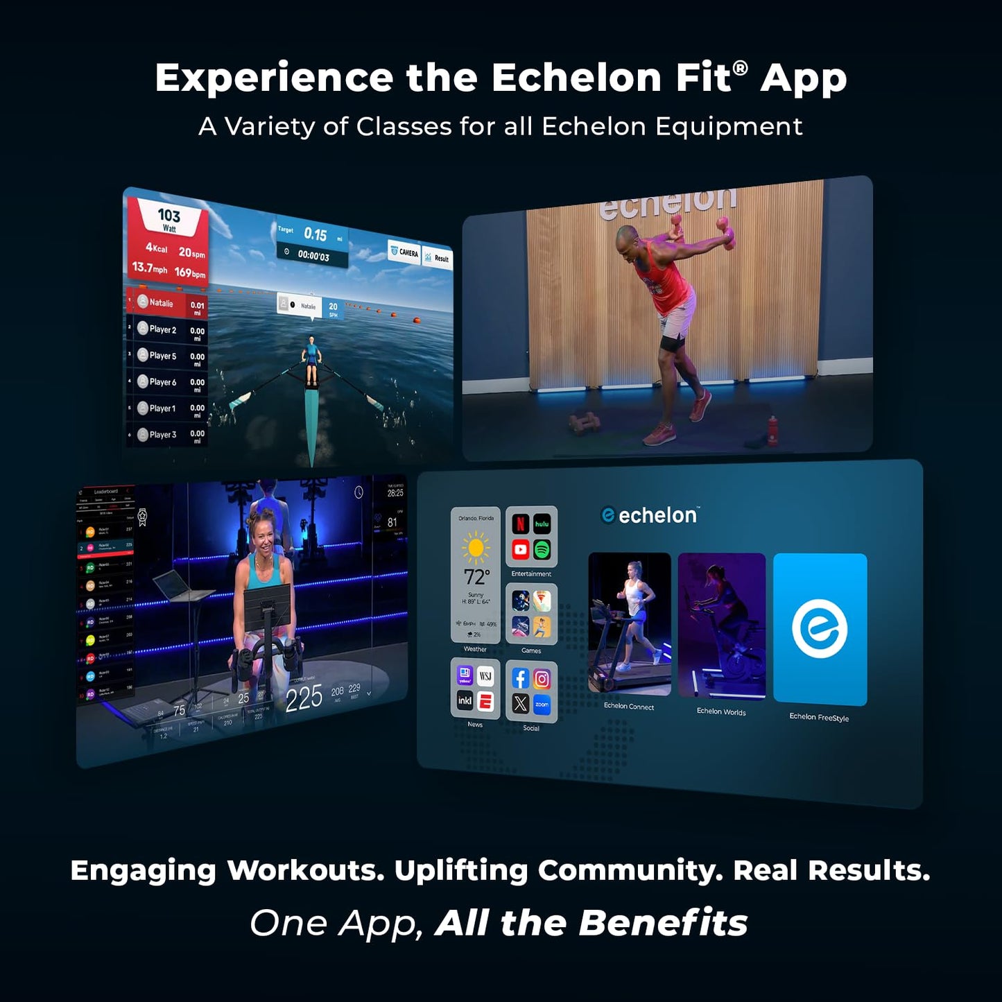 Echelon Stride 8S Smart Foldable Treadmill | 22 Inch HD Touchscreen 3.75 HP Quiet Motor 12 Incline Levels Bluetooth LED Light Auto Fold Running Machine for Home Gym Fitness Workout Equipment