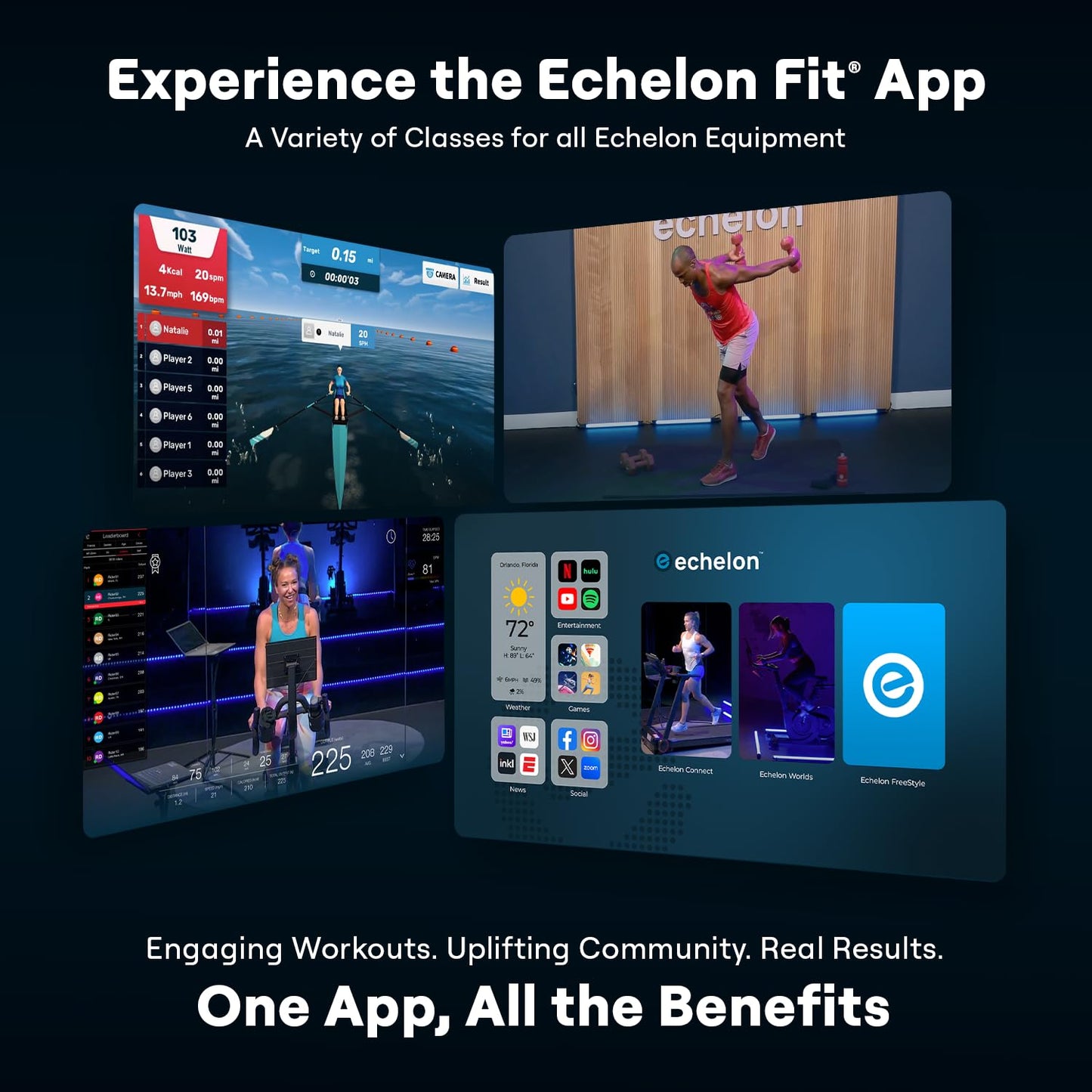 Echelon Stair Climber Max for Home | 32 Magnetic Resistance Levels, LCD Display, Bluetooth, Adjustable Foam Handlebars, Foldable Home Cardio Machine, Supports Up to 300 LB