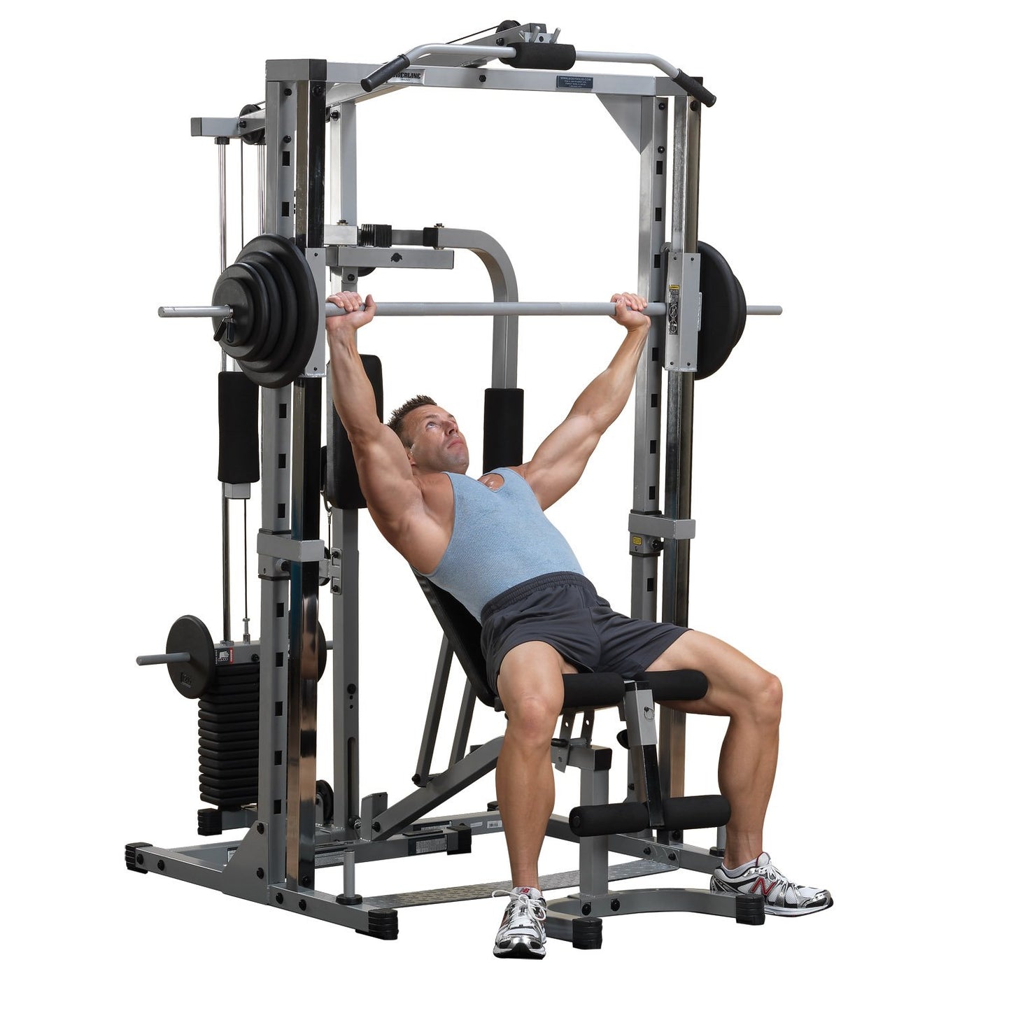 Powerline PSM144XS Smith Machine Gym Package