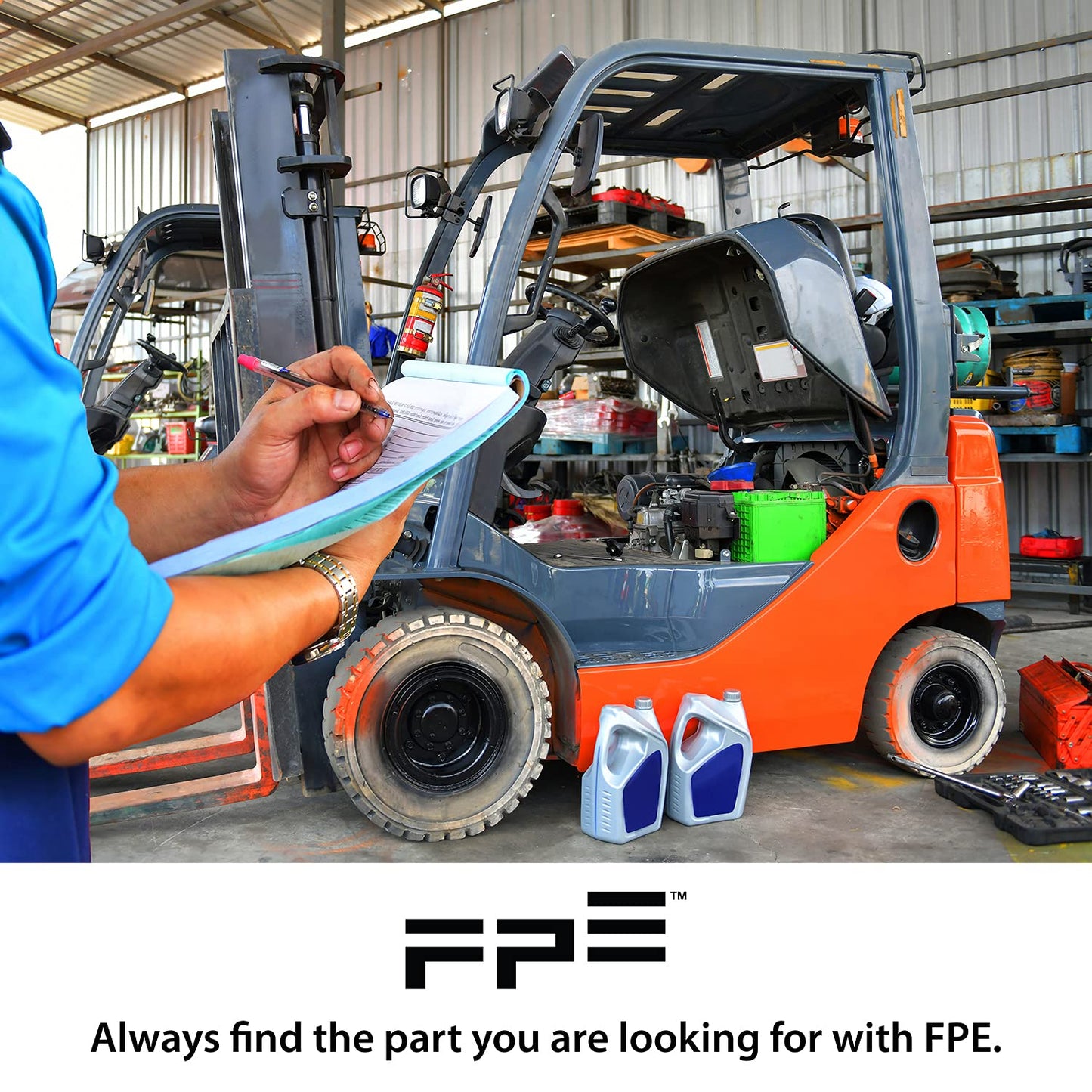 FPE - Forklift Long Block 4Y Toyota 4Y-New Hacus Aftermarket - New
