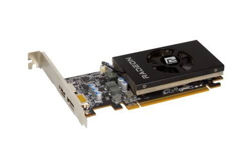 PowerColor AMD Radeon RX 6400 Low Profile Graphics Card with 4GB GDDR6 Memory
