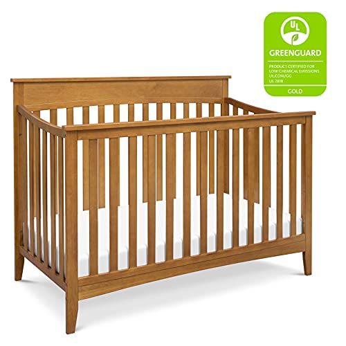 DaVinci Grove 4-in-1 Convertible Crib in Chestnut, Greenguard Gold Certified