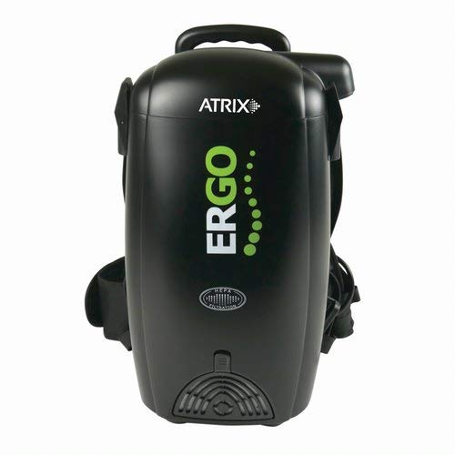 Atrix, Black VACBP1 Ergo HEPA Backpack Vacuum, Standard Bundle