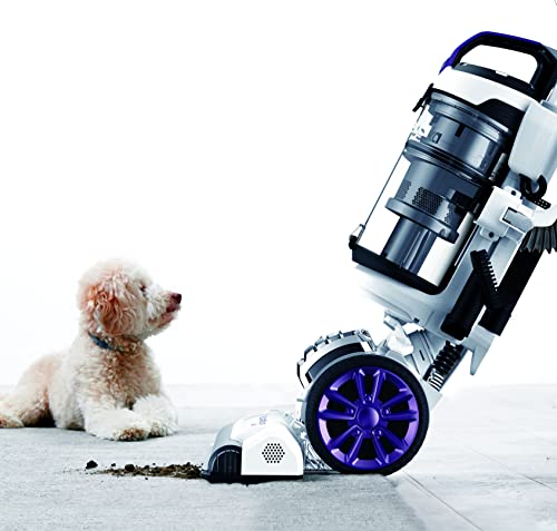 Eureka PowerSpeed Lightweight Bagless Upright Vacuum Cleaner with Pet Turbo Brush, for Carpet and Hard Floor, Plum