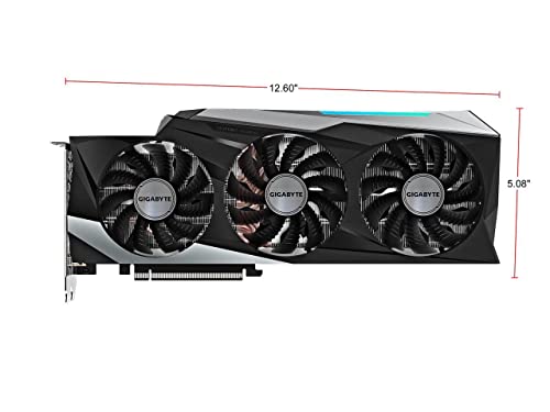 GIGABYTE GeForce RTX 3090 GAMING OC NON-LHR Graphics Card 24GB 384-Bit GDDR6X PCI Express 4.0 WINDFORCE 3X Cooling 2x HDMI 2.1 3x DisplayPort 1.4a w/ Mt HDMI Cable - OEM (Renewed)