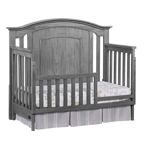Oxford Baby Willowbrook Convertible Crib, Graphite Gray