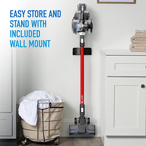 Hoover ONEPWR Blade MAX Multi Surface Cordless Stick Vacuum Cleaner, Lightweight, BH5332V, Red