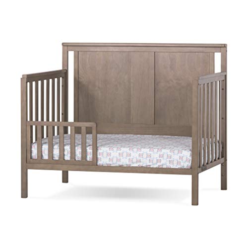 Forever Eclectic Quincy 4-in-1 Convertible Crib, Dusty Heather Brown