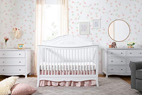 DaVinci Fiona 4-in-1 Convertible Crib in White, Greenguard Gold Certified