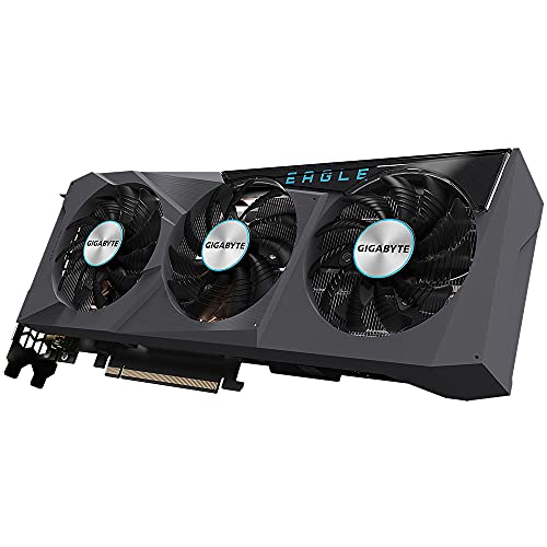 GIGABYTE GeForce RTX 3070 Ti Eagle OC 8G Graphics Card, WINDFORCE 3X Cooling System, 8GB 256-bit GDDR6X, GV-N307TEAGLE OC-8GD Video Card