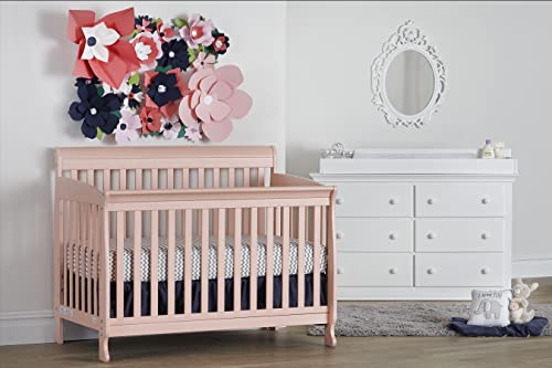 Suite Bebe Riley 4 in 1 Convertible Crib, Coral Finish