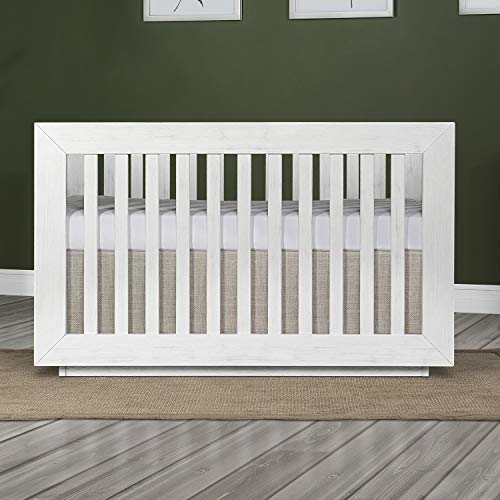 Evolur Maddox Modern Crib, Weathered White