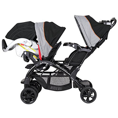 Baby Trend Double Sit N Stand Stroller, Millennium Orange