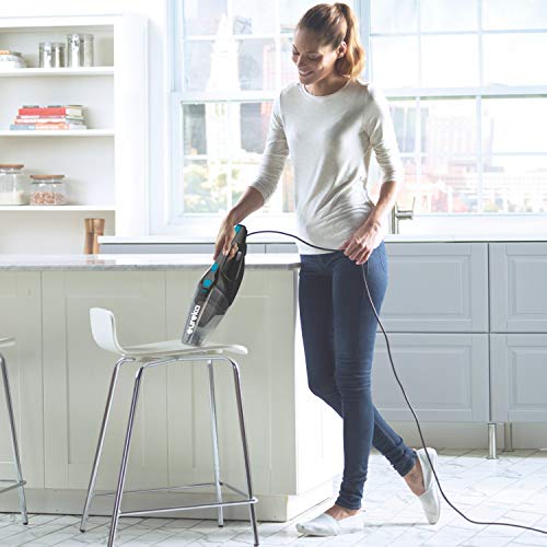eureka Blaze Stick Vacuum Cleaner, Powerful Suction 3-in-1 Small Handheld Vac with Filter for Hard Floor Lightweight Upright Home Pet Hair, 1-(Pack), Blue