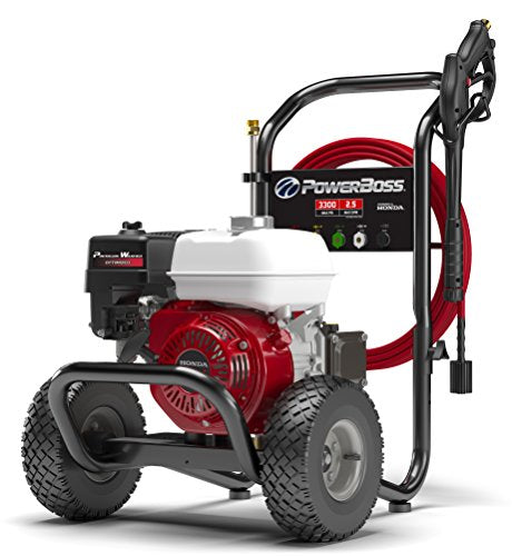 PowerBoss 20726 Gas Pressure Washer, 3300 psi 2.7 gpm