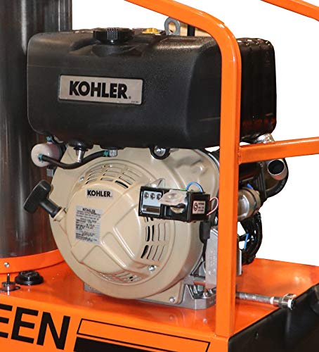 Easy-Kleen Professional 3200 PSI (Diesel - Hot Water) Pressure Washer w/ Kohler Engine & Electric Start (12V Burner)