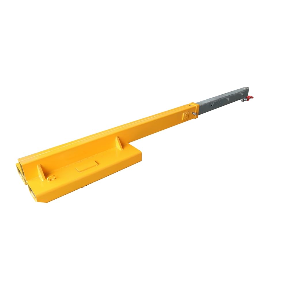 Landy Attachments Forklift Long Mobile Crane Lifting Hoist Jib Boom 9900lb Capacity