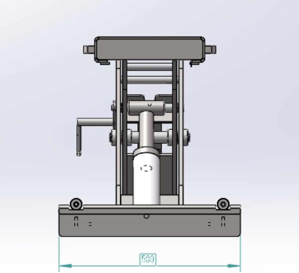 Rolling Jack, 5000Lbs Capacity, Car Slide Jack for KT-4H110 & KT-4H850 4-Post Lifts, Low Profile Truck Service