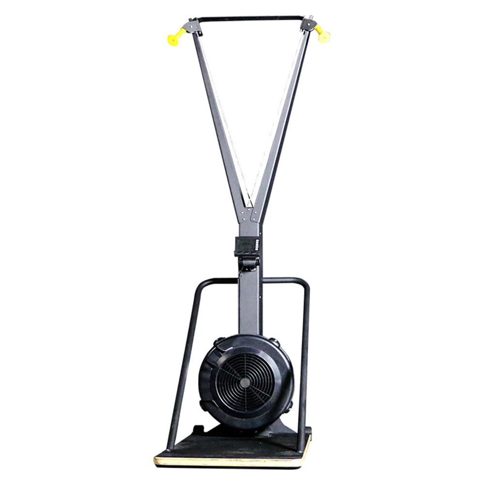 UPWONEA Vertical Wind Resistance Ski Machine, Home Aerobic Double Arm Wind Resistance Rowing Machine, Indoor Simulation Training Equipment, All-Round Muscle Training
