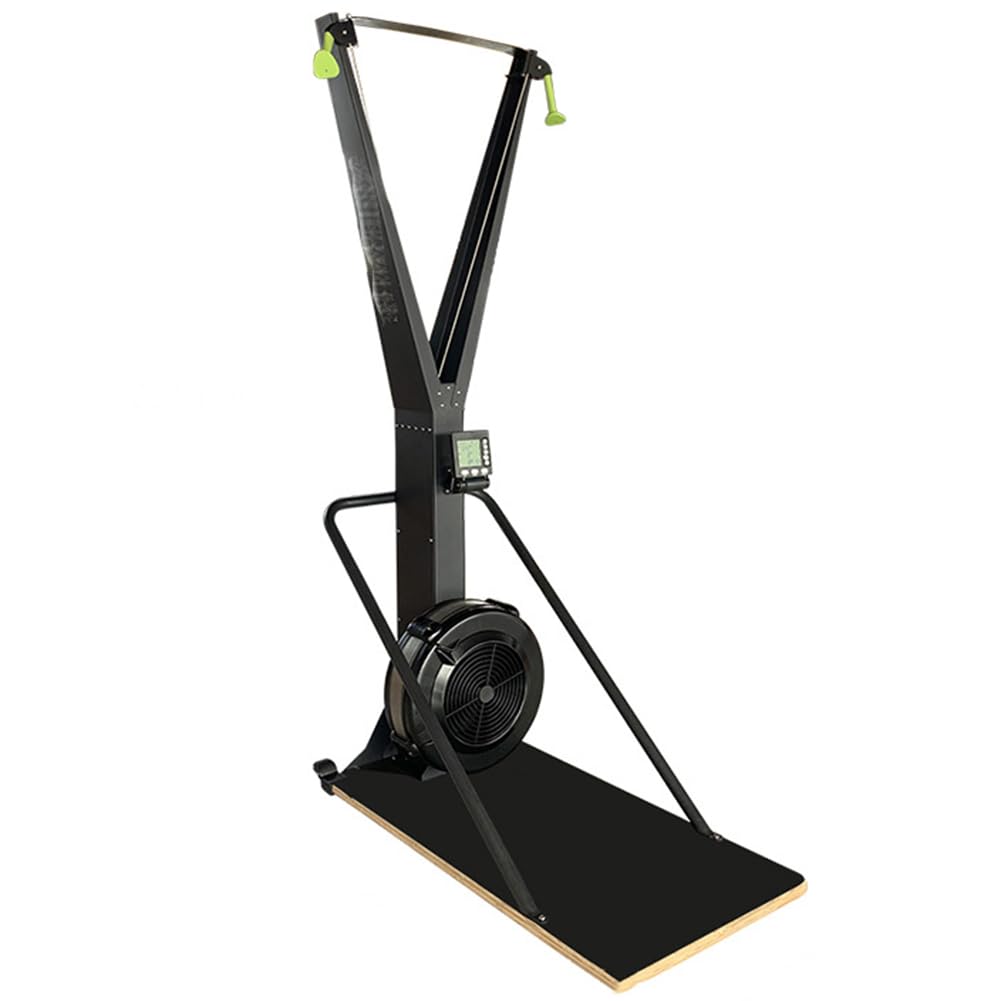 UPWONEA Indoor Ski Training Machine, Wind Resistance Ski Simulator, Full Body Fitness Trainer, Body Balance Training Machine, Stability Core Training
