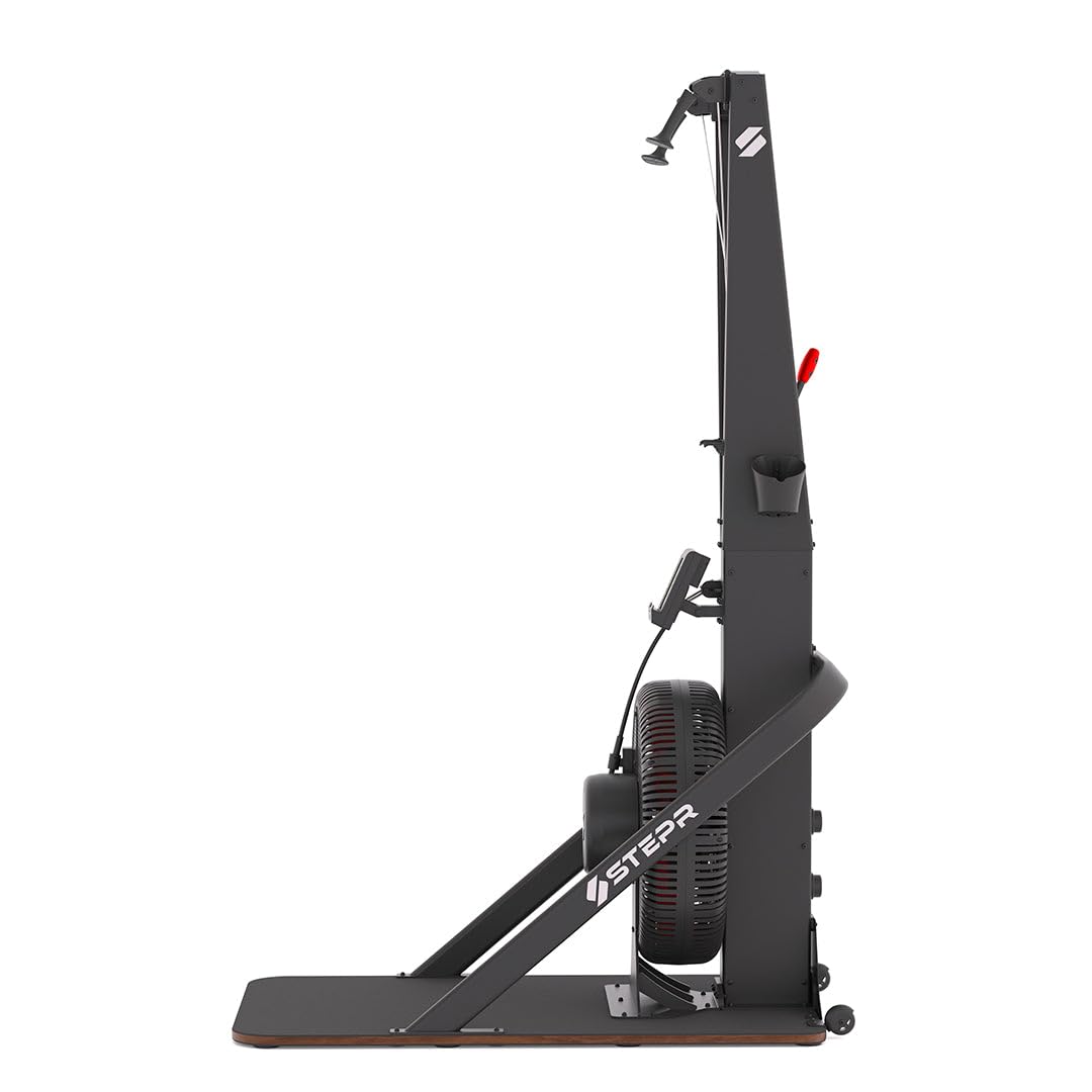 STEPR SKI XL VPR, Indoor Ski Machine, Ski Erg with Scalable Resistance with Patented VPR Air Resistance Technology
