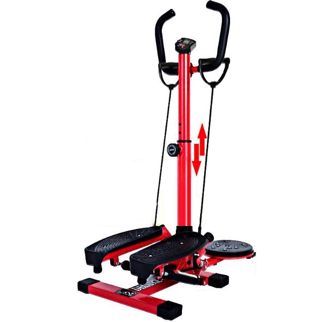 Stepper,Mini-Swing Twist Step Machine for Exercise with Hand Grip Slimming Fat Burning Multifunctional Climber Stair Fitness Equipment