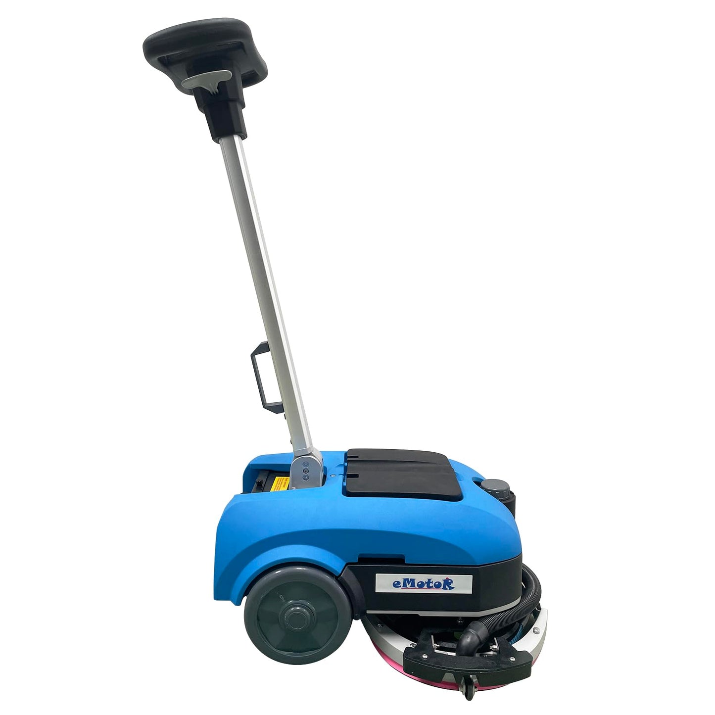 TORDXICS Portable Floor Scrubber Machine，Bidirectional 180 Degree Rotation Brush(Push Forward/Backward) ， Powerful 200W Motor ，for Large Areas Cleaning Works,Hotels,Office