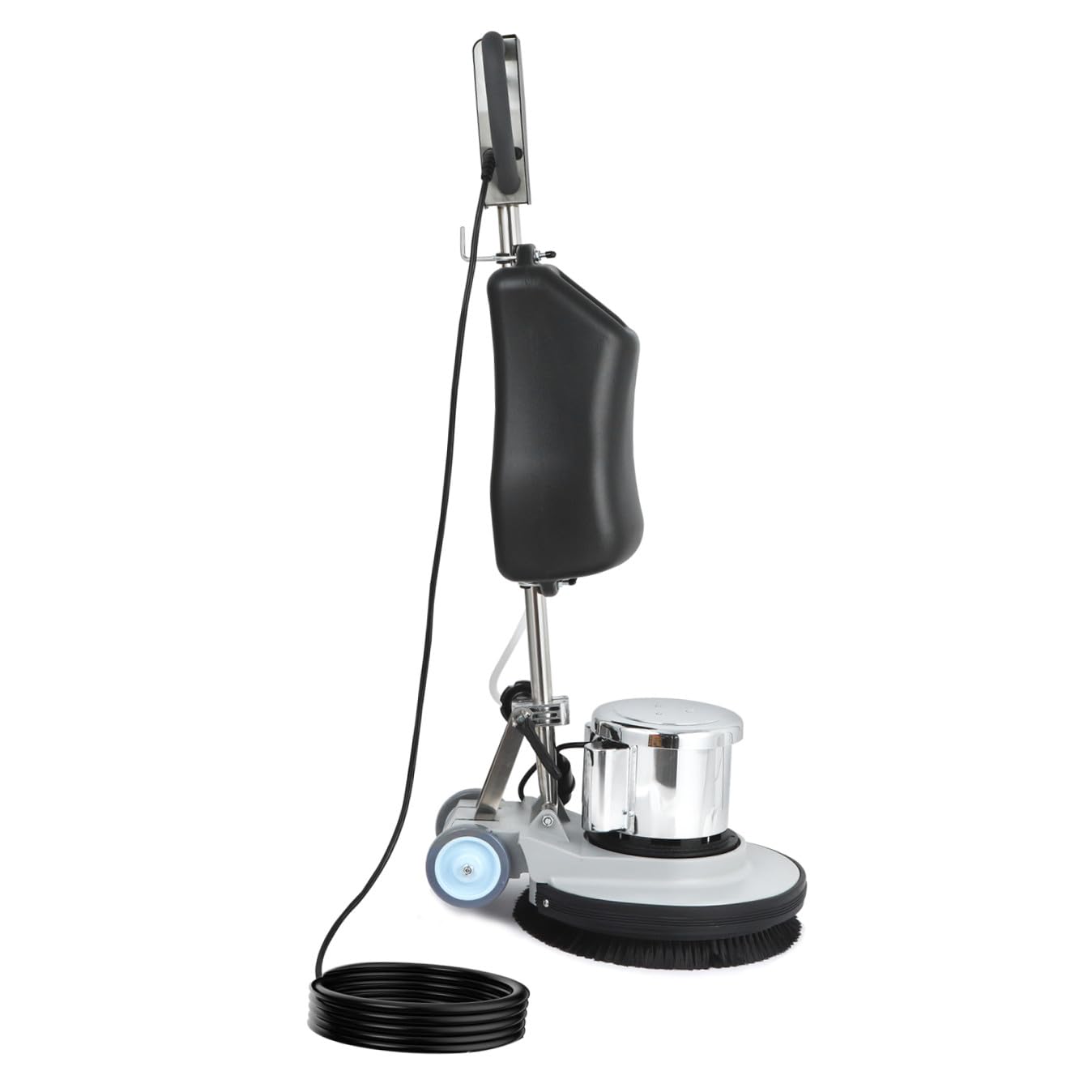 TOPPERFUN Commercial Floor Scrubber And Polisher: 1100w Heavy Duty Multi Purpose Electric Scrubber And Polisher, Speed 175, 17" Base Plate Diameter for Hardwood, Tile And Commercial Carpet Cleaning