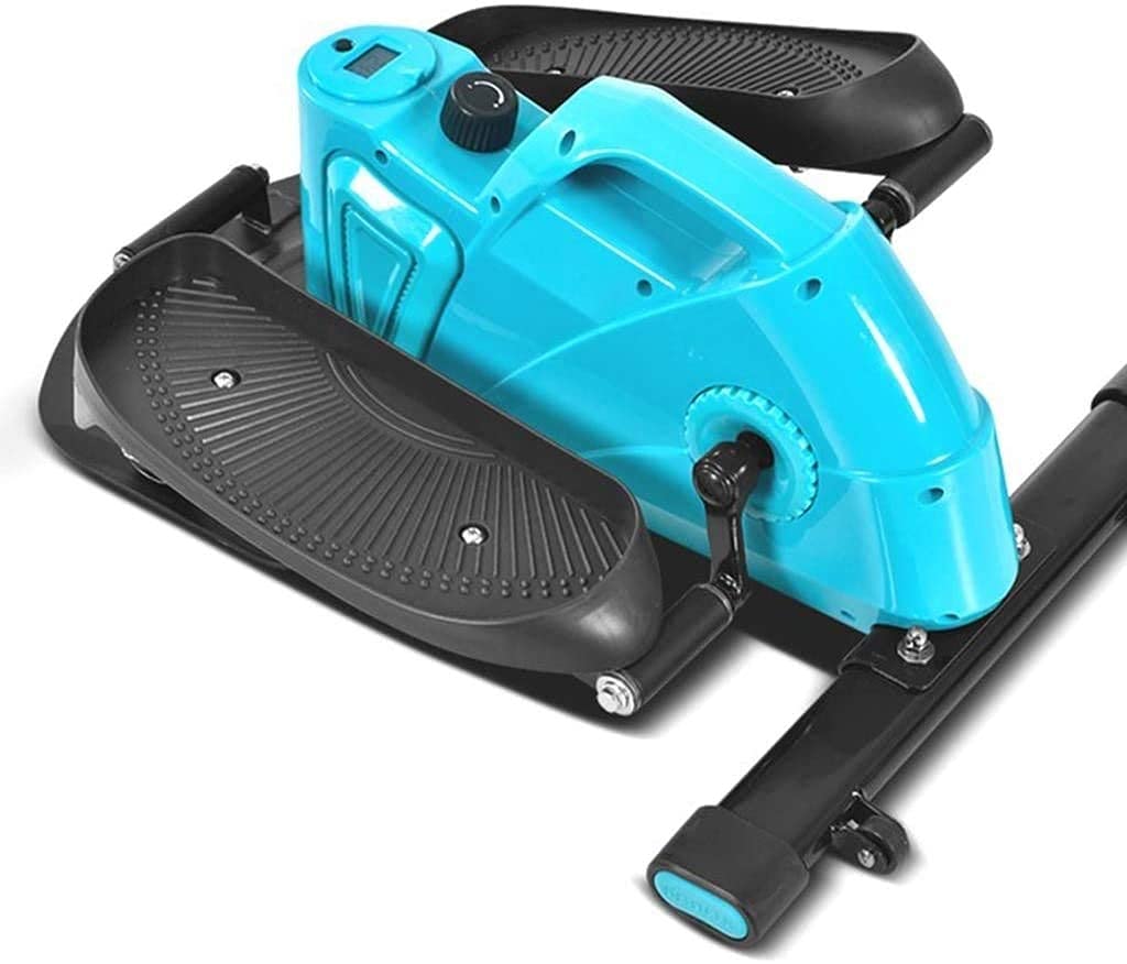 Mini Stepper Exercise Machine Fitness Swing Stepper Twister Stepper Up-Down Stepping Indoor Stair Stepper Portable Home Gym for Women and Man with Monitor for Full-Body Workout