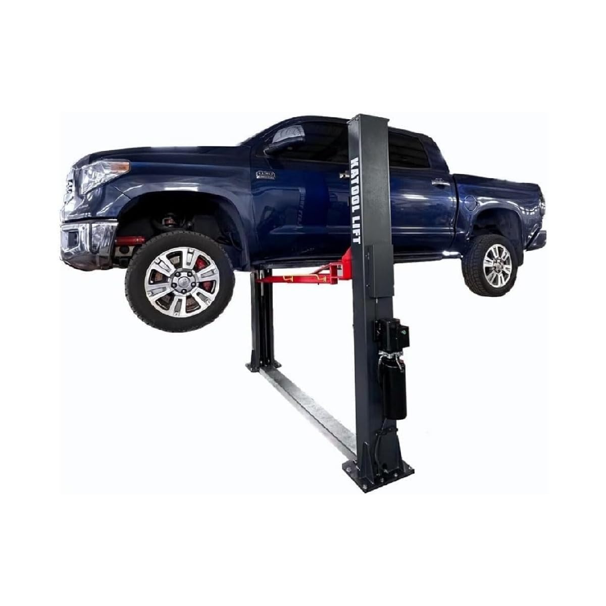 12000 Lbs 4.0HP KT-H120D Two Post Lift Single Lock Release Auto Lift, Car Hoist, 2 Post Truck Lift Symmetric Arms & Dual Hydraulic Cylinders