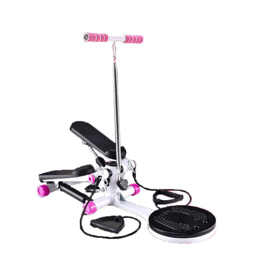 ZHCWEP Stepper,Stepper - Fitness Stair Stepper, Mini Stepper Fitness Cardio Exercise Trainer, Adjustable Height Stepper Machine with Twisting Action 34 * 34 * 19cm