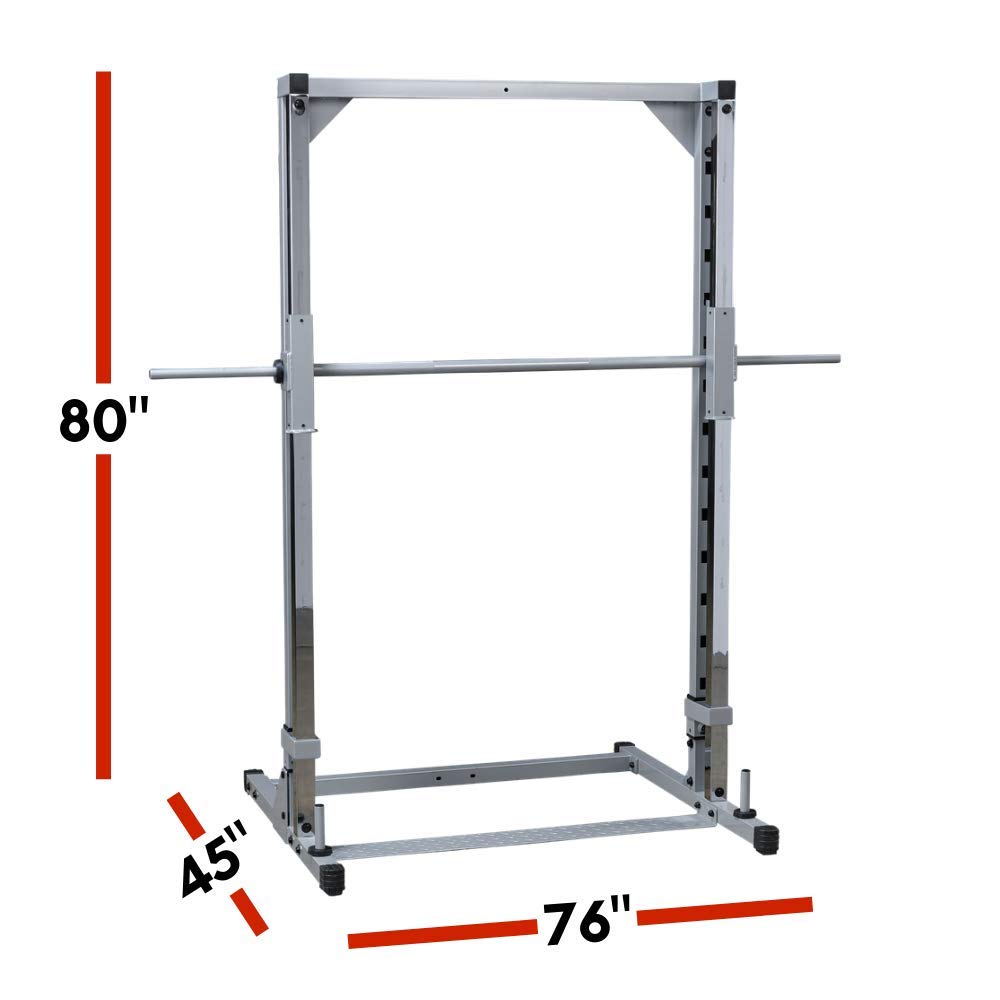 Powerline (PSM144X) Smith Machine by Body-Solid - Strength Training Equipment with Super-Glide Carriage, Adjustable Safeties, and Dual-Lock Safety Spotter Catch System