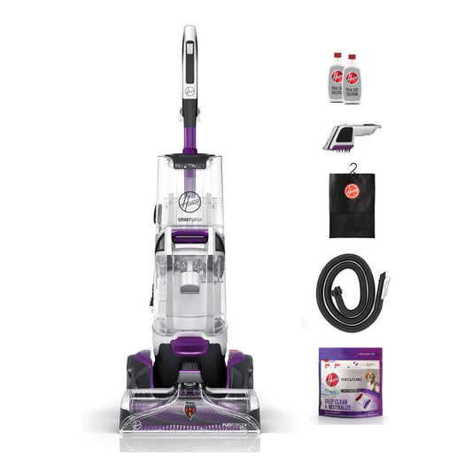 Hoover SmartWash Pet Automatic Carpet Cleaner Machine with Spot Chaser Wand, Deep Cleaning Carpet Shampooer Machine, Pair with a Hoover Cleaner Solution for a Bright, Refreshed Home
